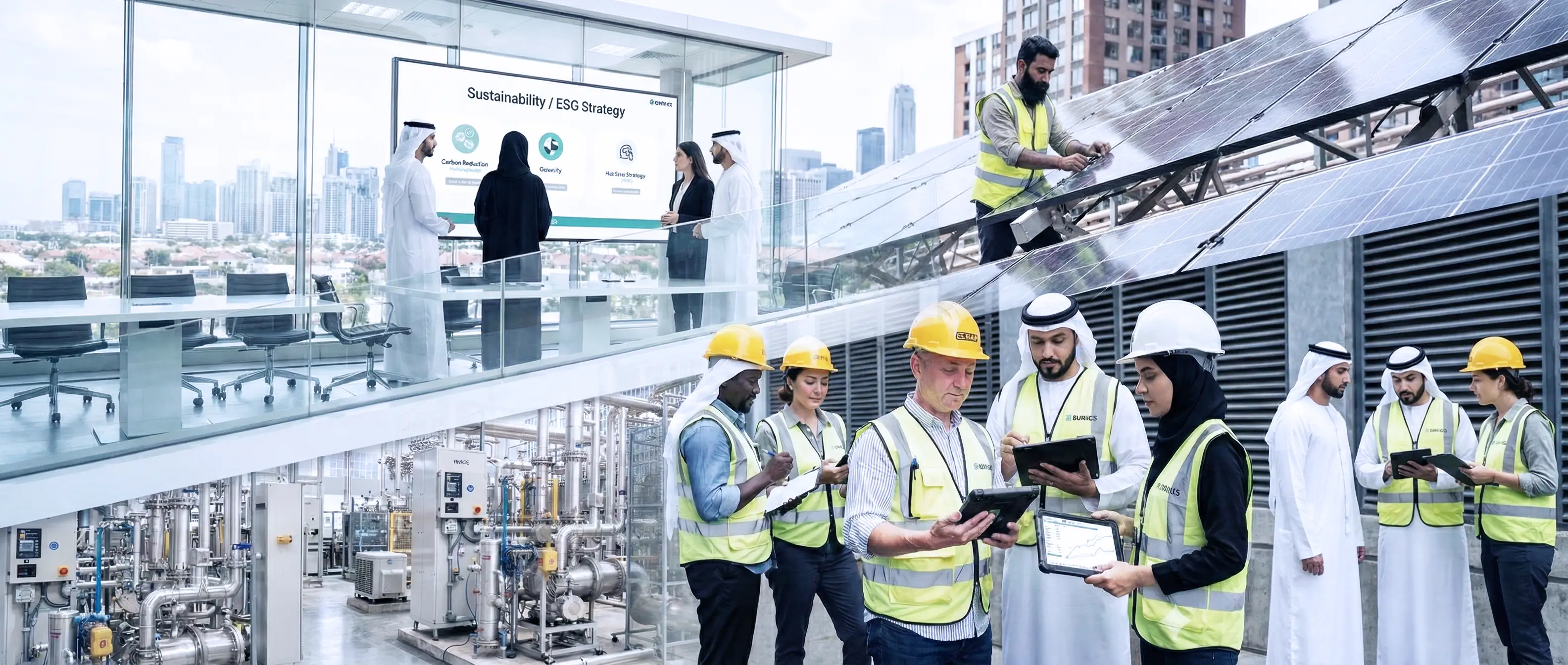 الاستدامة والحوكمة البيئية والاجتماعية